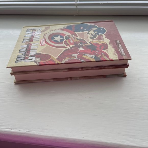 Marvel Iron Man and Captain America Civil War Book Set Phase One and Three - Picture 3 of 8